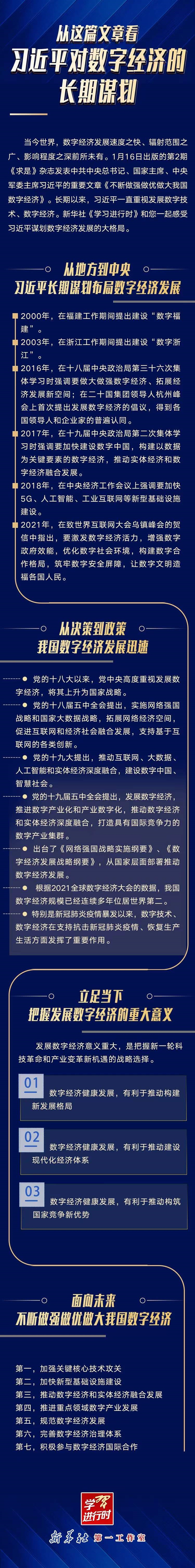 學習進行時丨從這篇文章看習近平對數(shù)字經濟的長期謀劃