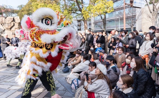 活動(dòng)現(xiàn)場。中國駐大阪旅游辦事處供圖